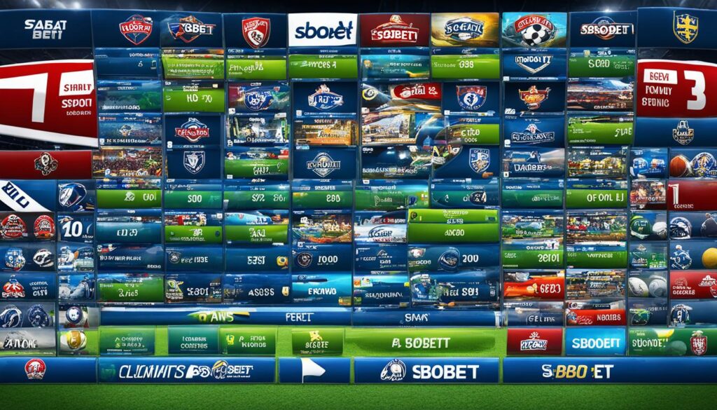 ประเภทของการเดิมพันบน SBOBET